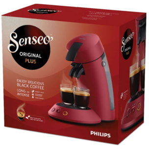 Senseo PHILIPS CSA210/91 Senseo machine à café Original Plus Rouge