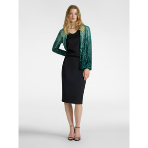 Elena Mirò - Falda de tejido elástico - Negro