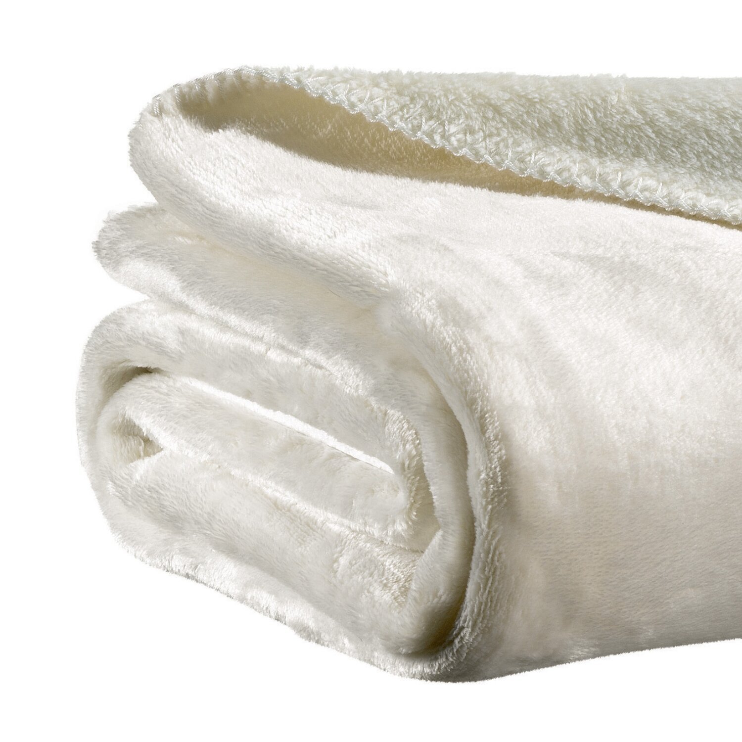 Plaid 100% polyester 290gsm natura