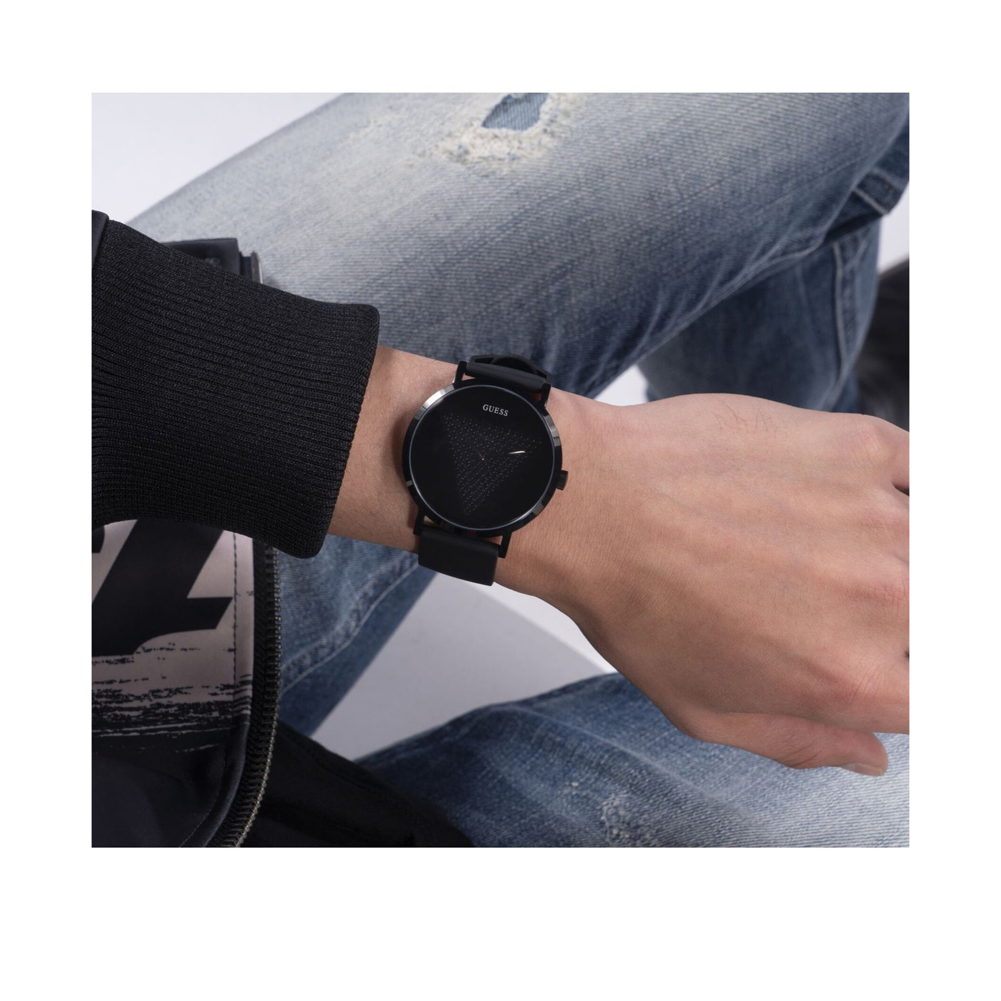 Guess Orologio Analogico Al Quarzo Gt Imprint