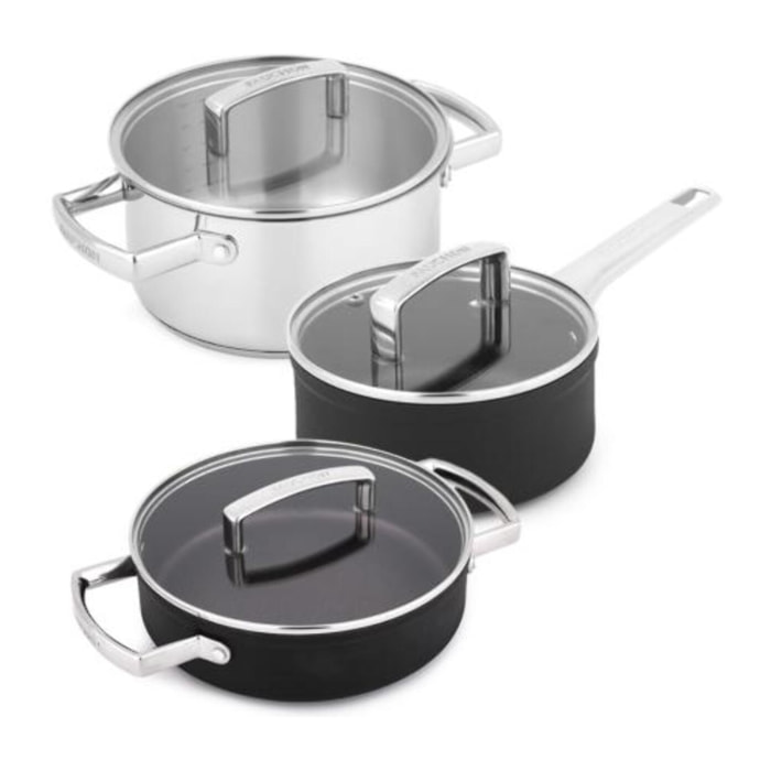 Set 6 pièces   antiadhésive aluminium SIGNATURE