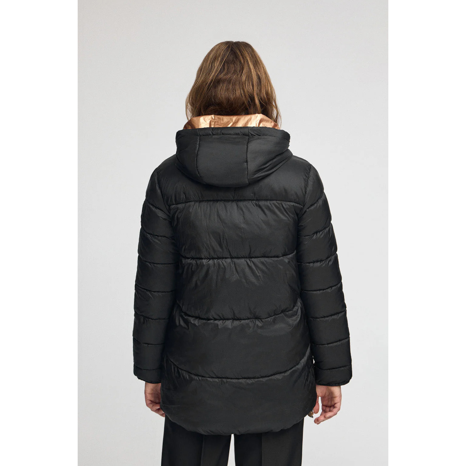 Chaqueta Ingrid negra con logo Polo Club