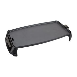 Plancha de cocina eléctrica JATA GR195 de 46 x 25 cm. Antiadherente. 2200 W