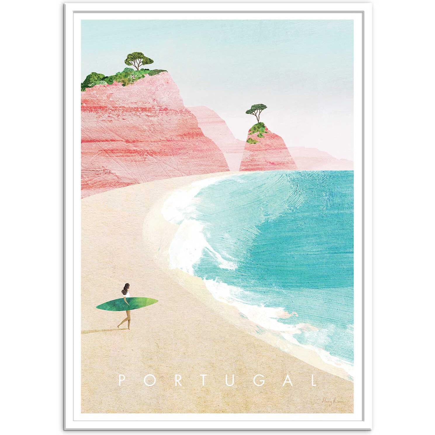 Affiche - Portugal - Henry Rivers