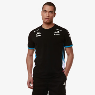 Kappa - T-Shirts & Top Uomo Nero - Adiry Alpine F1