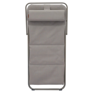 Chilienne de jardin empilable pliable Mirael café