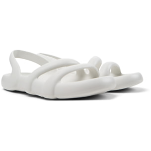 Sandalias - CAMPER Kobarah Flat - Blanco - Sintético