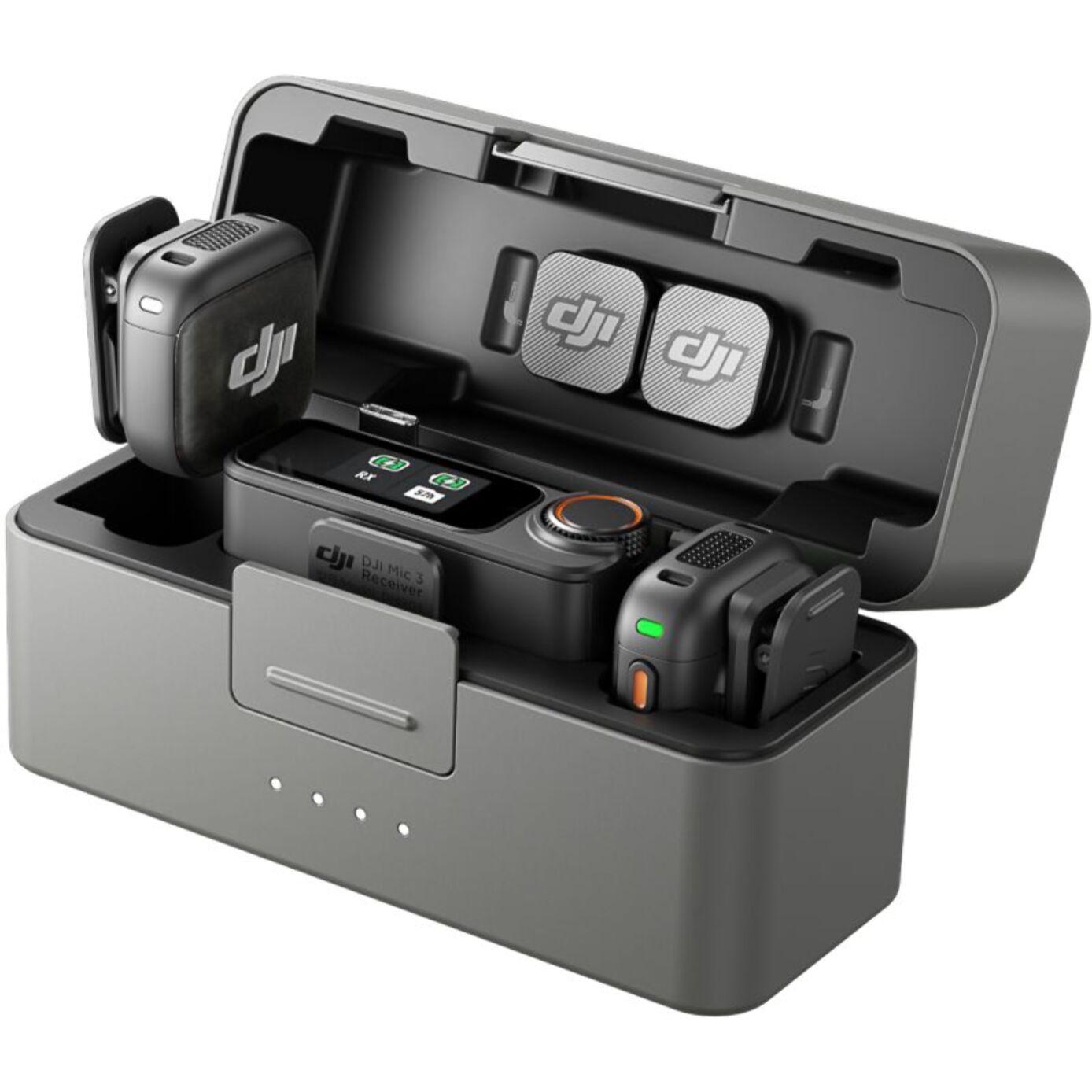 Micro cravate sans fil DJI Mic 3 (2 TX+1 RX+boitier de charge)