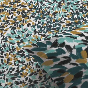 Parure De Couette 3pcs avec Taies oreiller 100% Coton Bio 57 Fils/cm2-telma