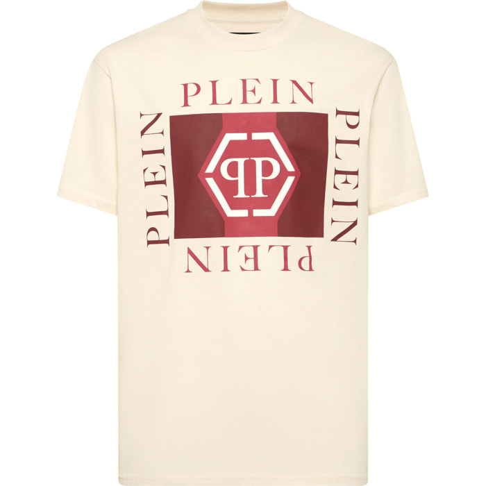 PHILIPP PLEIN T-Shirt Round Neck Ss HEXAGON