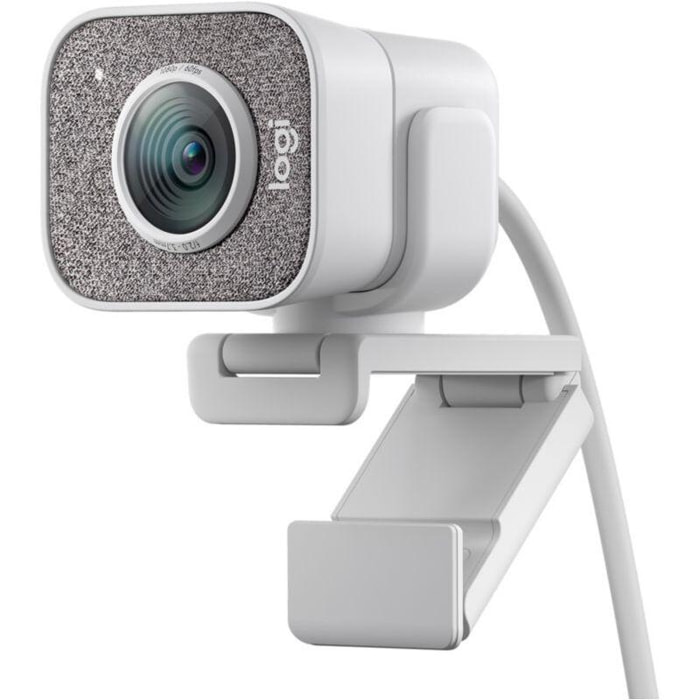 Webcam LOGITECH Streamcam Off White double microphone