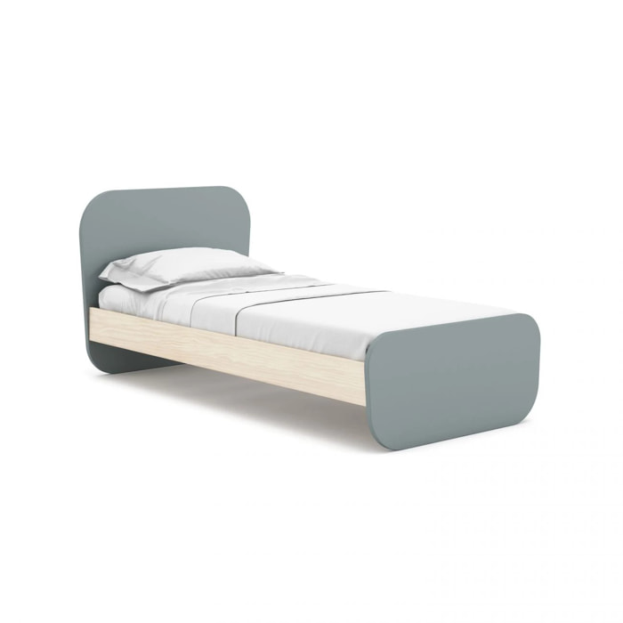 Cama juvenil Misty Breeze Verde Salvia - Oak Soft