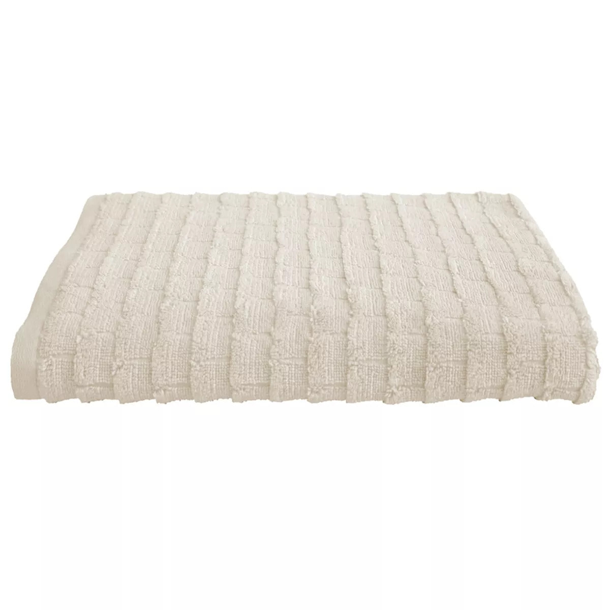 Serviette eponge pur coton 575 g/m² uni ecru Cascade ecru