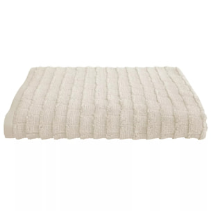 Serviette eponge pur coton 575 g/m² uni ecru Cascade ecru