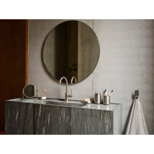 Miroir de table avec grossissement 5 x Ume Gris clair
