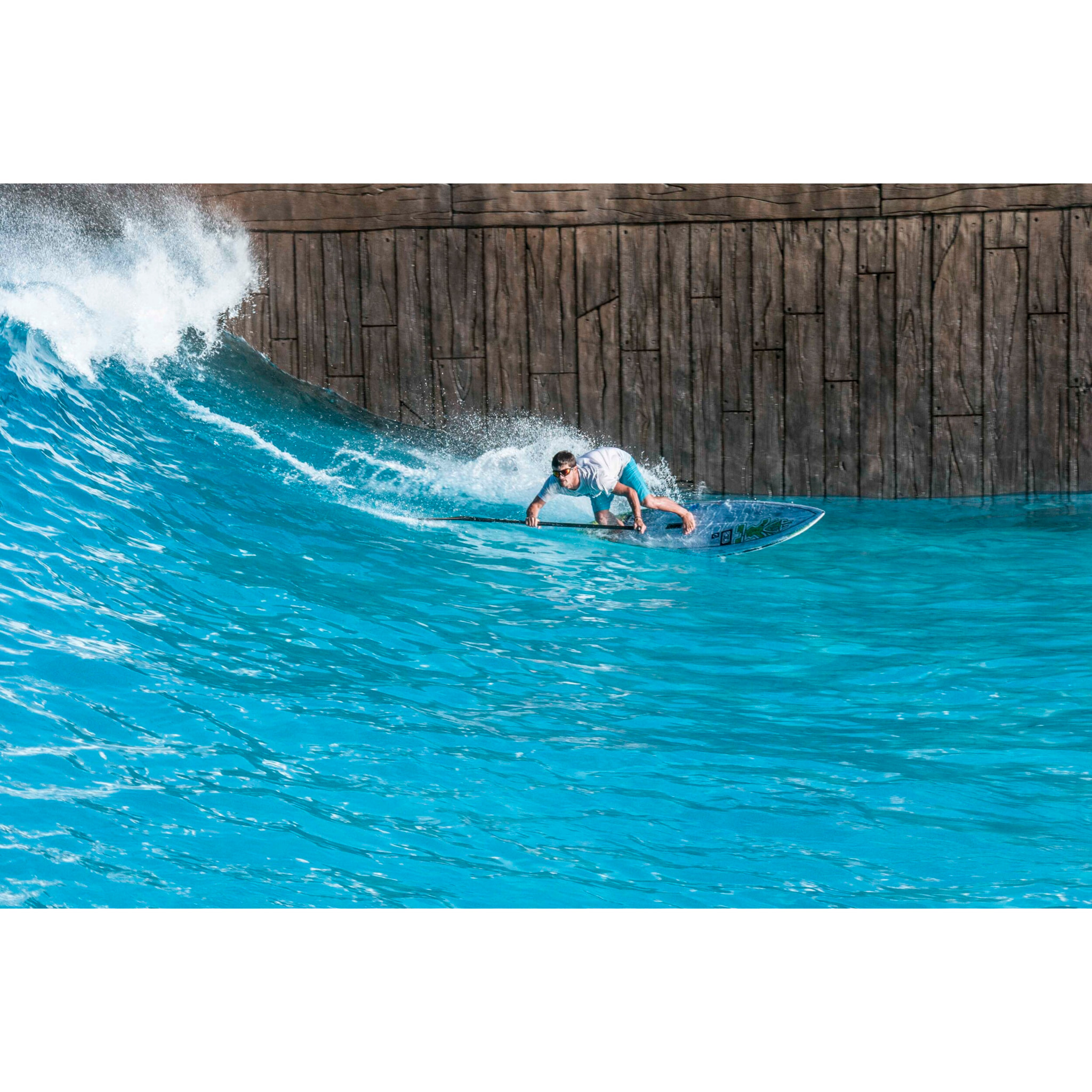 Gafas de deportes acuáticos OCEAN AUSTRALIA - Negro mate / Revo