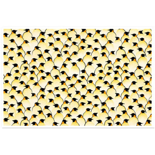 Affiche enfant pingouins  Affiche seule