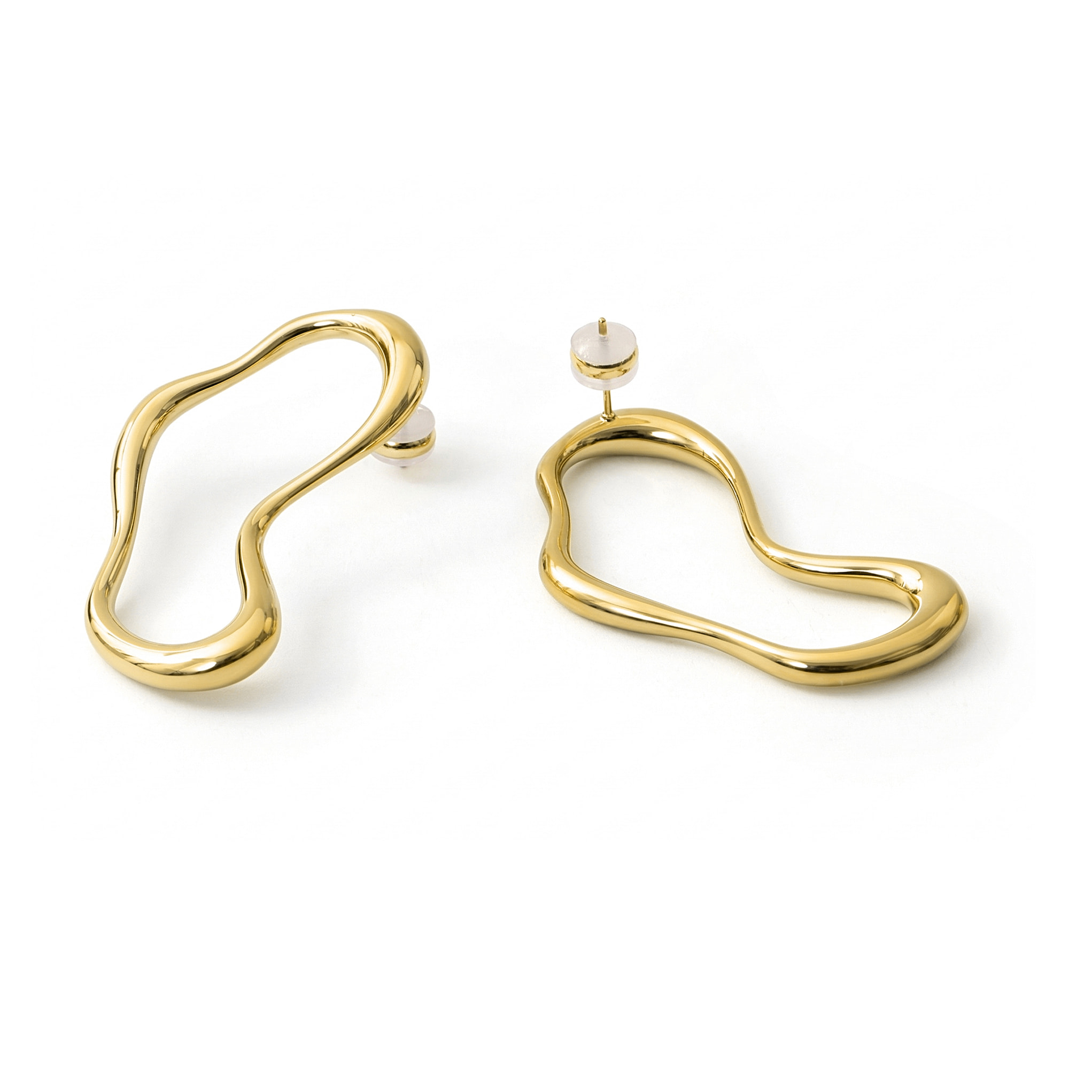 Pendientes Dravor acabado oro amarillo 18k