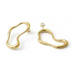Pendientes Dravor acabado oro amarillo 18k