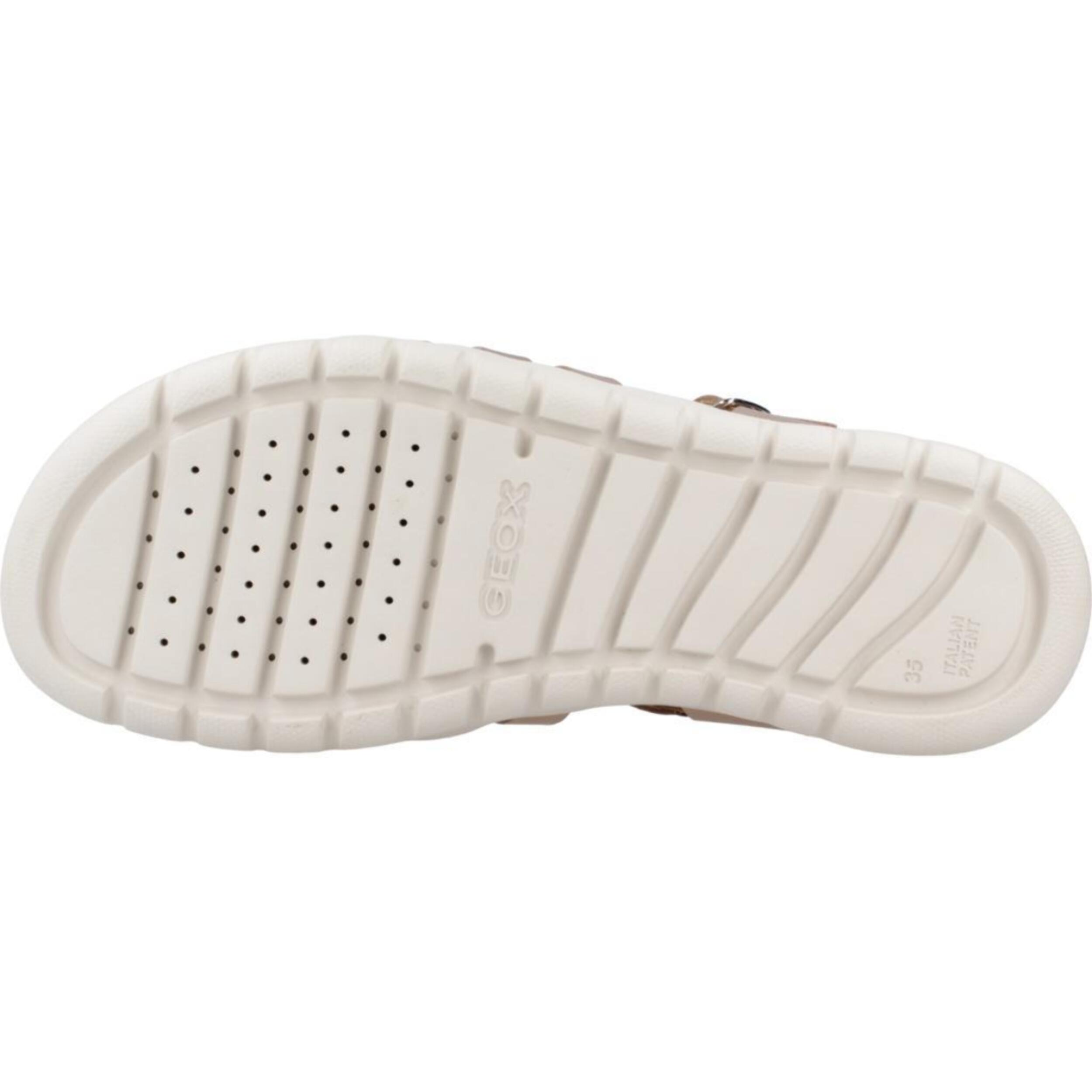 Sandalias Niña de la marca GEOX  modelo J S. SOLEIMA G.B - METAL.LEA BRONCE