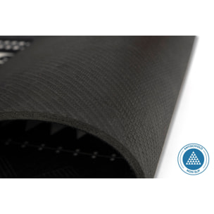 Tapis de bain Soft Excelsa- Ethnic, Caoutchouc Noir