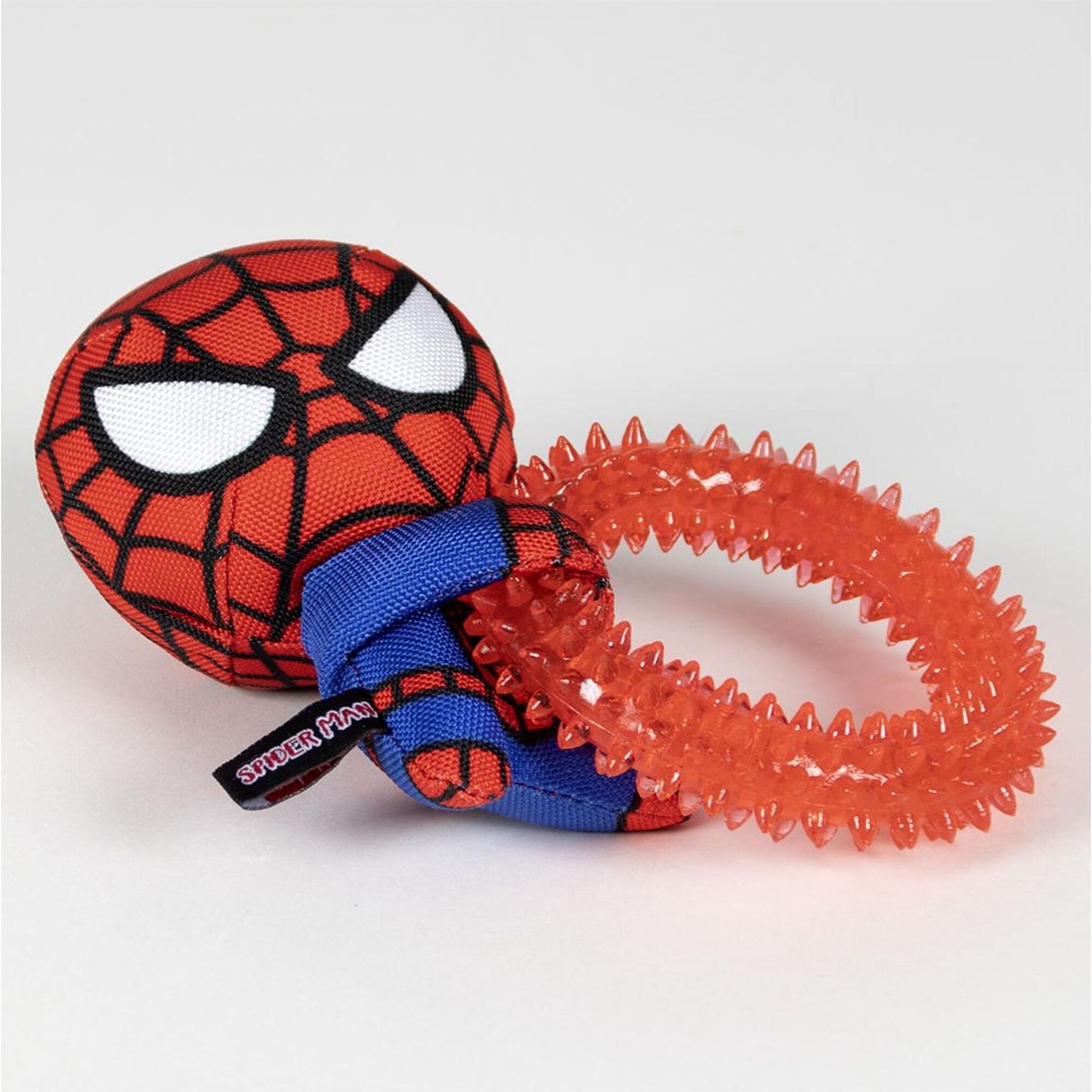 Mordedor Para Perro Spiderman Red