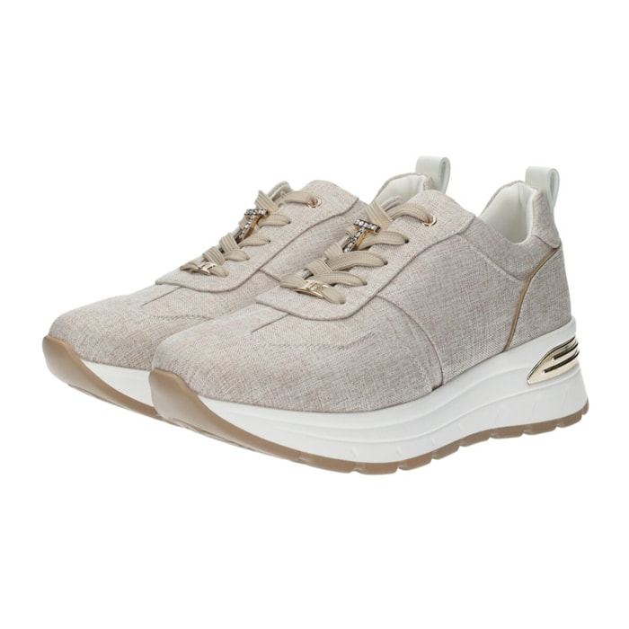 Sneakers Donna Tata Italia Beige