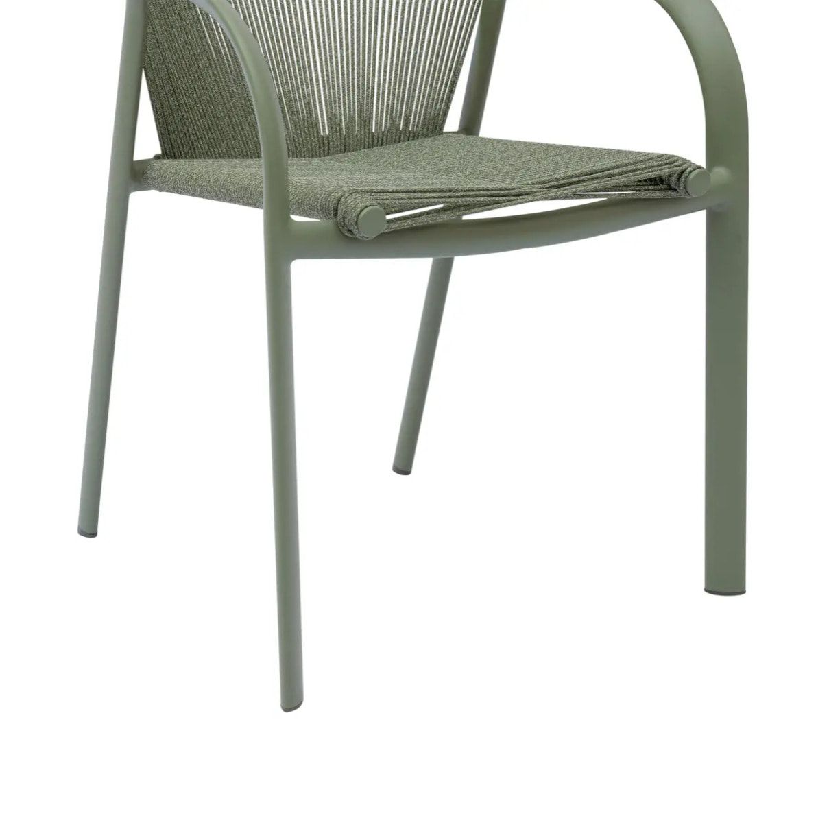 Fauteuil de jardin empilable Riu vert laurier