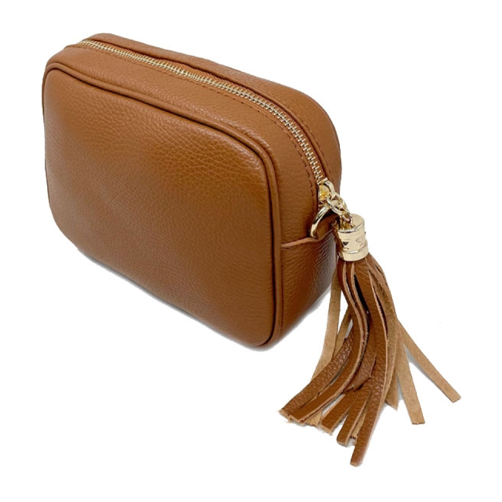 Chicca Borse Tracollina Clutch  Cuoio Scuro