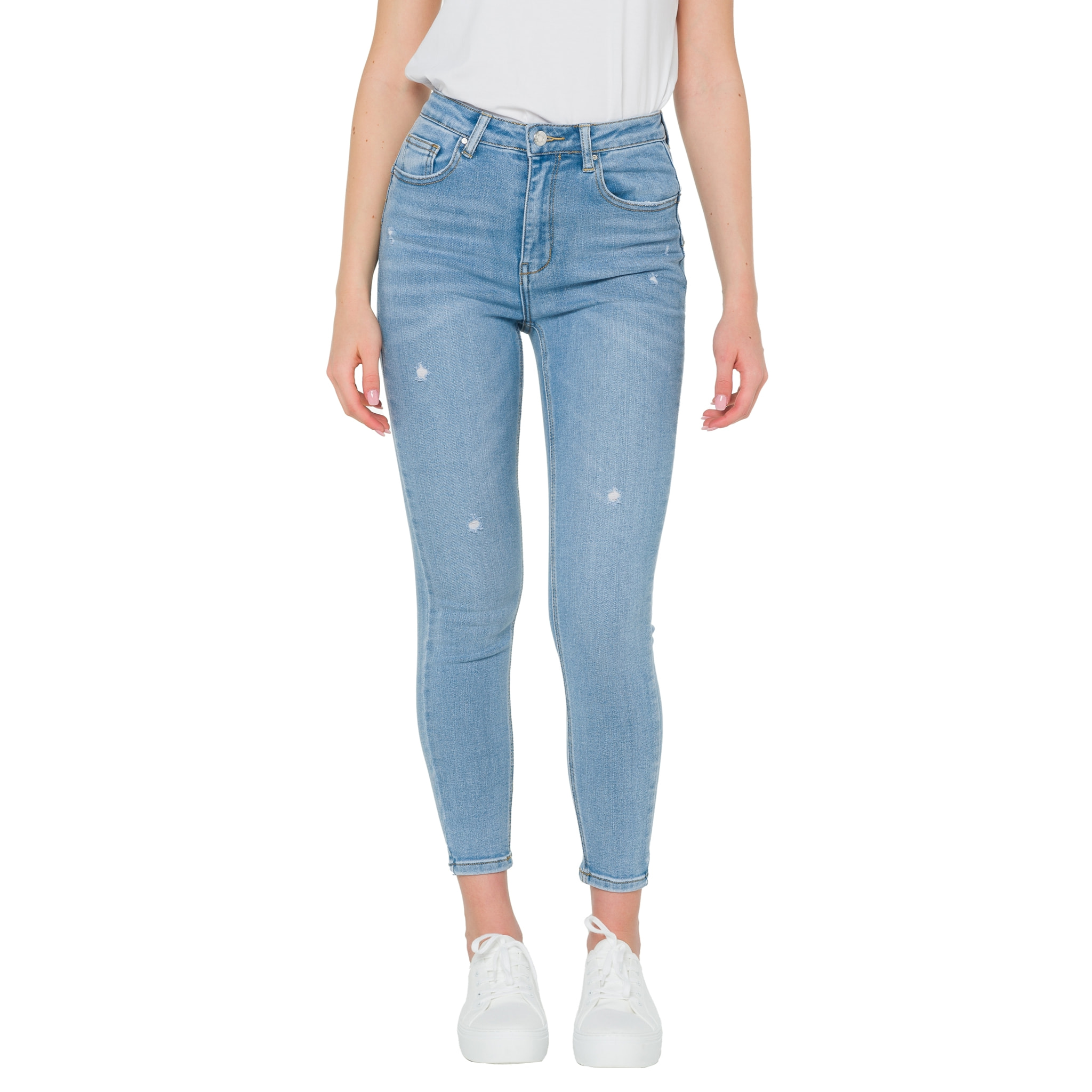 Pantalón denim Hot Buttered Xenia azul