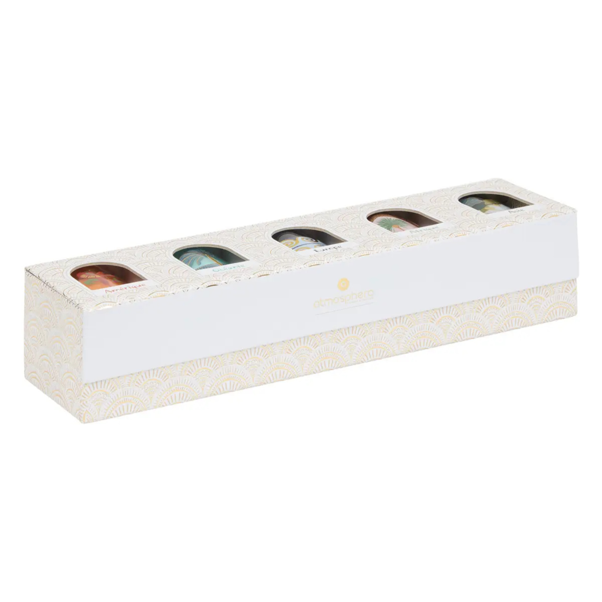 Coffret senteur 5 bougies 85g Odyssea