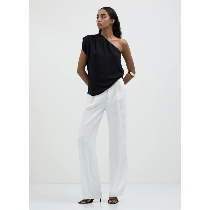 Blusa monospalla