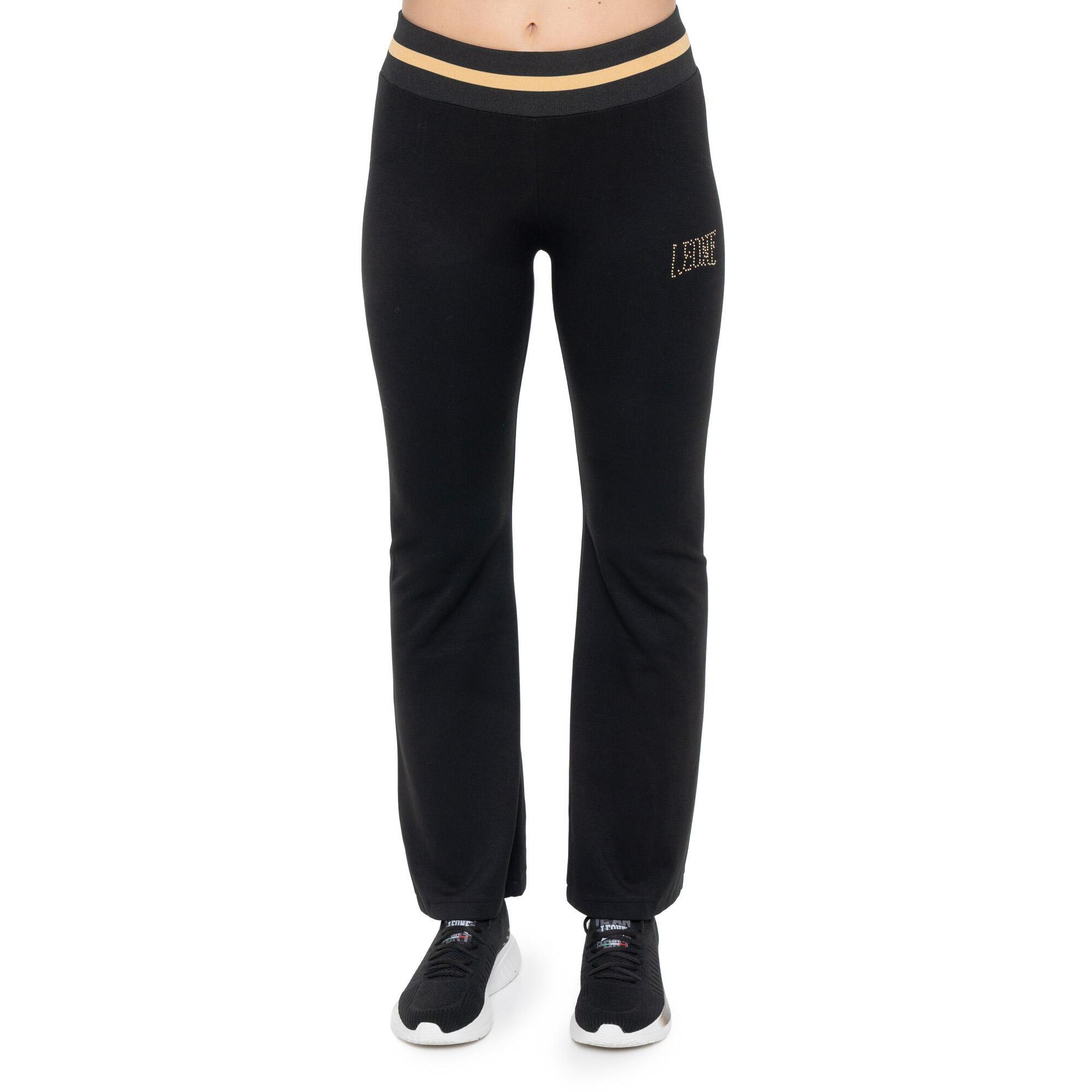 Pantalone invernale da donna a zampa Leone 1947 Gold Studs