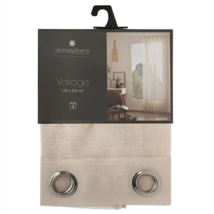 Voilage "Moly" beige 135x240cm