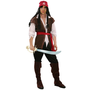 Costume Carnevale Pirata Jack Con Spada Bambino