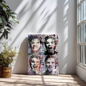 Tableau art tableau Jim carrey the mask Toile imprimée