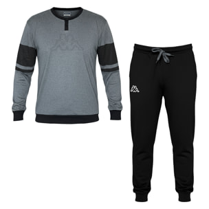 Pigiama Lungo Uomo KAPPA Caldo Cotone Interlock