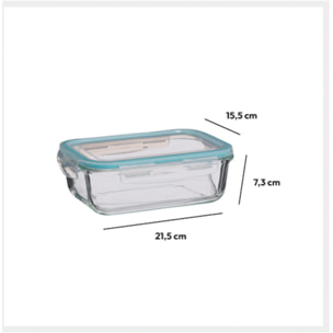 Boîte de conservation verre 118L ClipEat