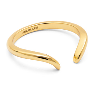 Anello Peak Scarlett Argento Placcato Oro