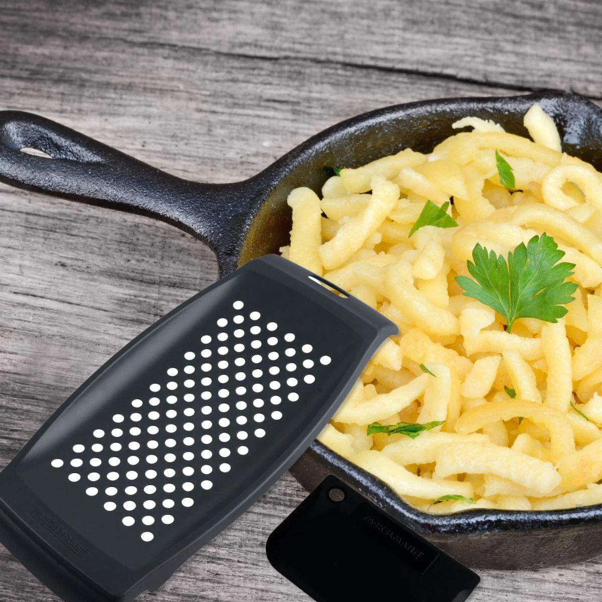 Lot de 2 râpes pour spaetzles maison 32 cmFackelmann