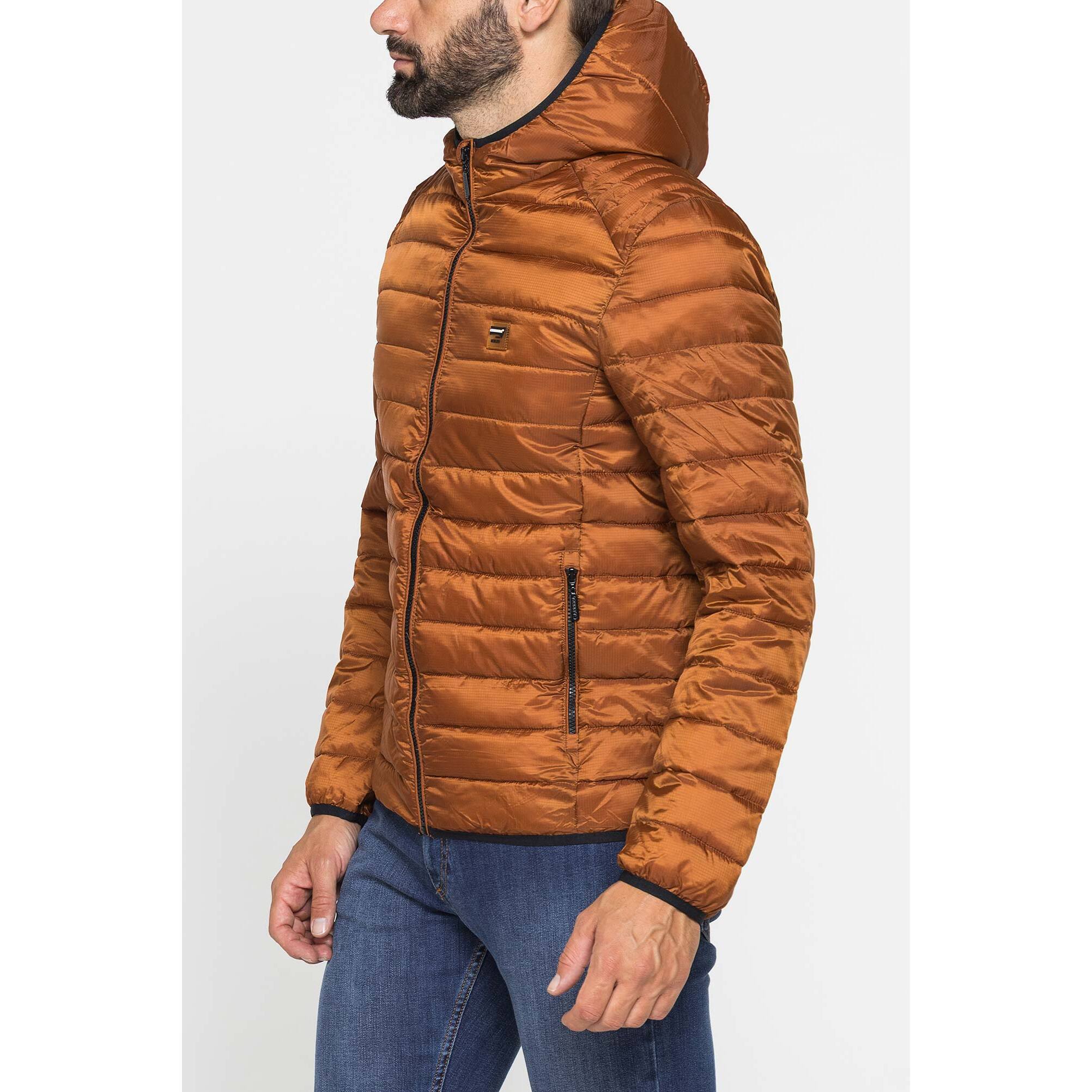 PIUMINO ULTRALEGGERO IN RIPSTOP CON CAPPUCCIO