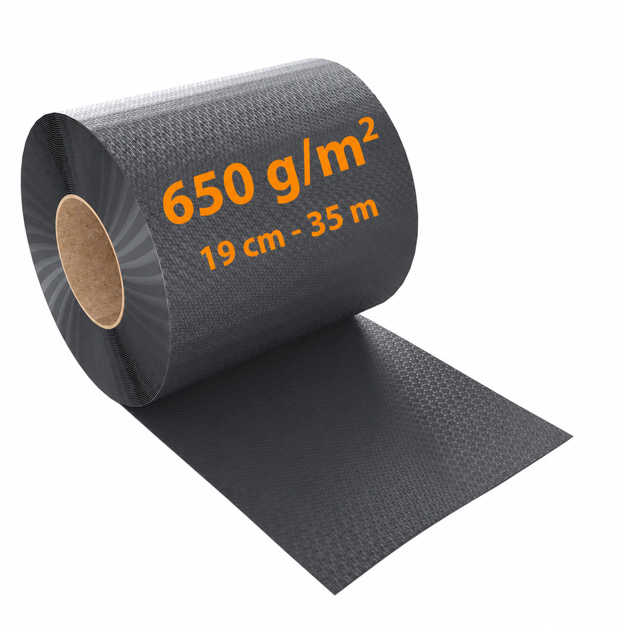 Schermo Privacy In PVC Per Recizioni A Doppia Sbarra Doppio Picchetto Rete Frangivista 650 g/m² 35 m x 19 cm Con Clip Fissaggio Grigio Scuro