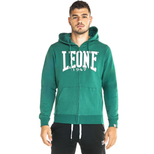 Felpa da uomo con cappuccio e zip Leone 1947 Apparel