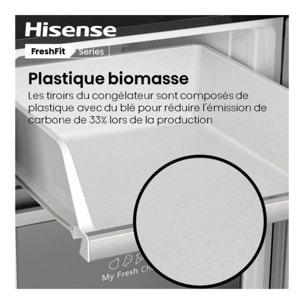 Réfrigérateur multi portes HISENSE RQ768N4GBE freshfit