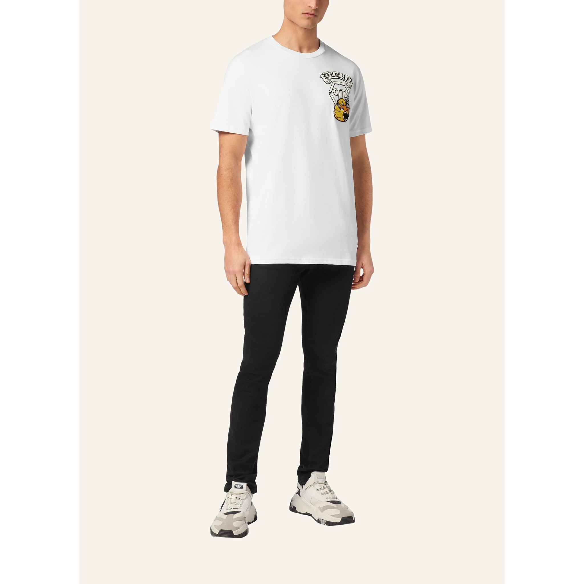 PHILIPP PLEIN T-Shirt Round Neck DUCK