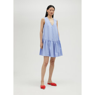 Vestito corto con strass