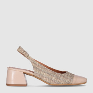 Zapatos de Tejido - Multicolor - Tacón: 3 cm