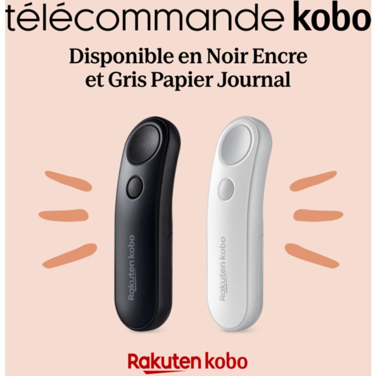 Télécommande KOBO Remote noire