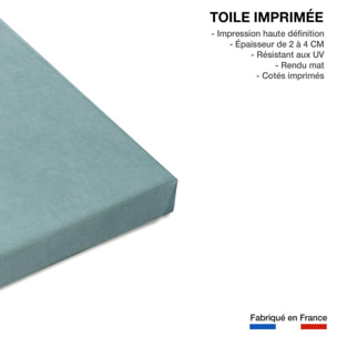 Tableau paysage silence et gratitude Toile imprimée