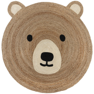 Tapis en jute OURSON